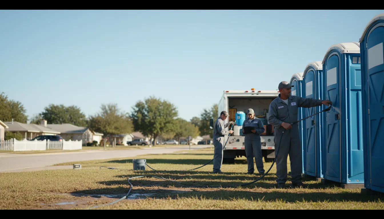 Long-Term Portable Toilet Rental in Blanding, UT near me